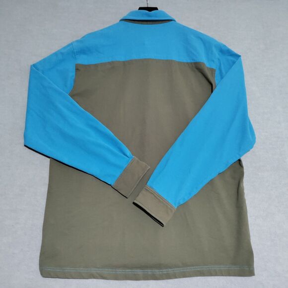 Territory Ahead Shirt Mens Large L/S Button Up Color Block Western Soft Comfort - Picture 13 of 16
